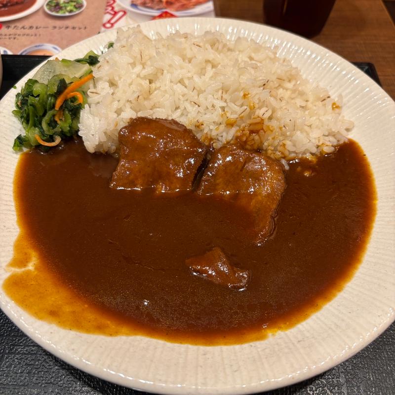 牛たんカレー(ねぎし 新宿エルタワー店)