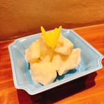 洋梨の白和え(炭焼き屋 ほむら)