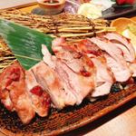 地鶏もも肉一枚焼き