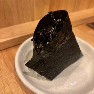 おむすび〔日高昆布〕(コメダ和喫茶おかげ庵+米屋の太郎 新宿センタービル店)