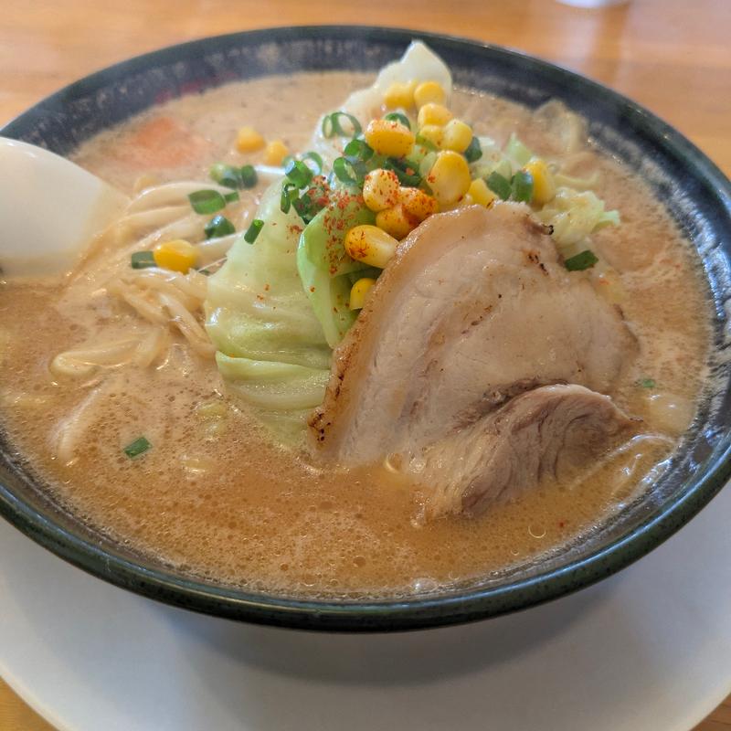 味噌ラーメン(ちりめん亭 姫路市役所東店)