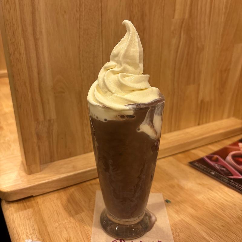 アイスココア(コメダ和喫茶おかげ庵+米屋の太郎 新宿センタービル店)
