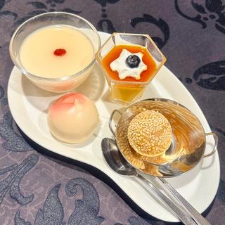 楊貴妃コース　デザート盛り合わせ