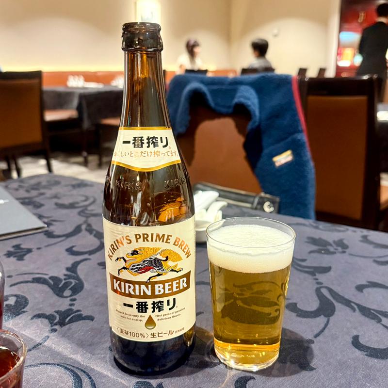 キリン一番搾り(中国料理 古稀殿)