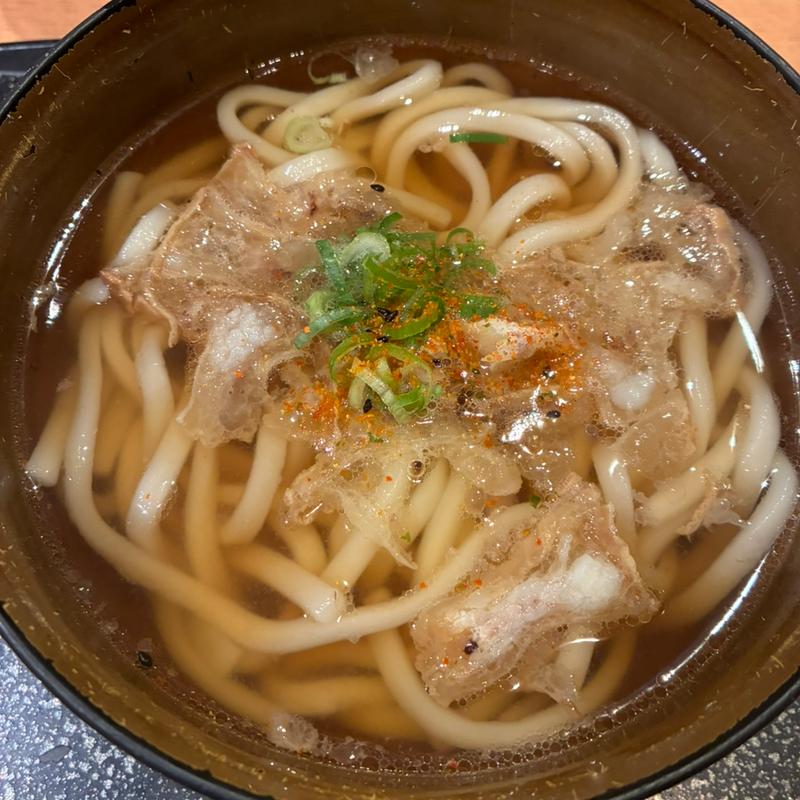 かすうどん(浪花そば エキマルシェ新大阪店)