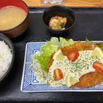 チキンカツ南蛮風定食(魚河岸市場 男組釣天狗 本町店)