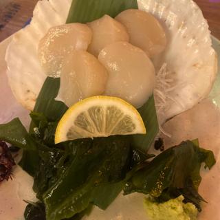 ホタテ刺身(【渋谷横丁】魚利喜)