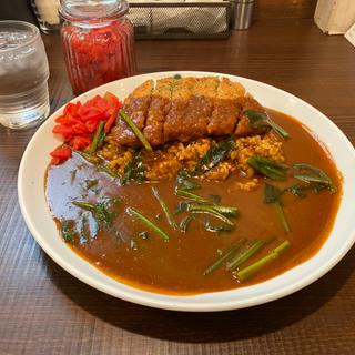 チキンカツカレー 激辛(マウンテンカレー)