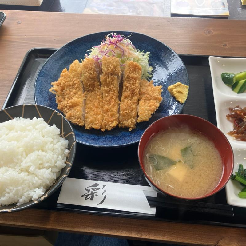 ロースとんかつ定食(町食堂まる)