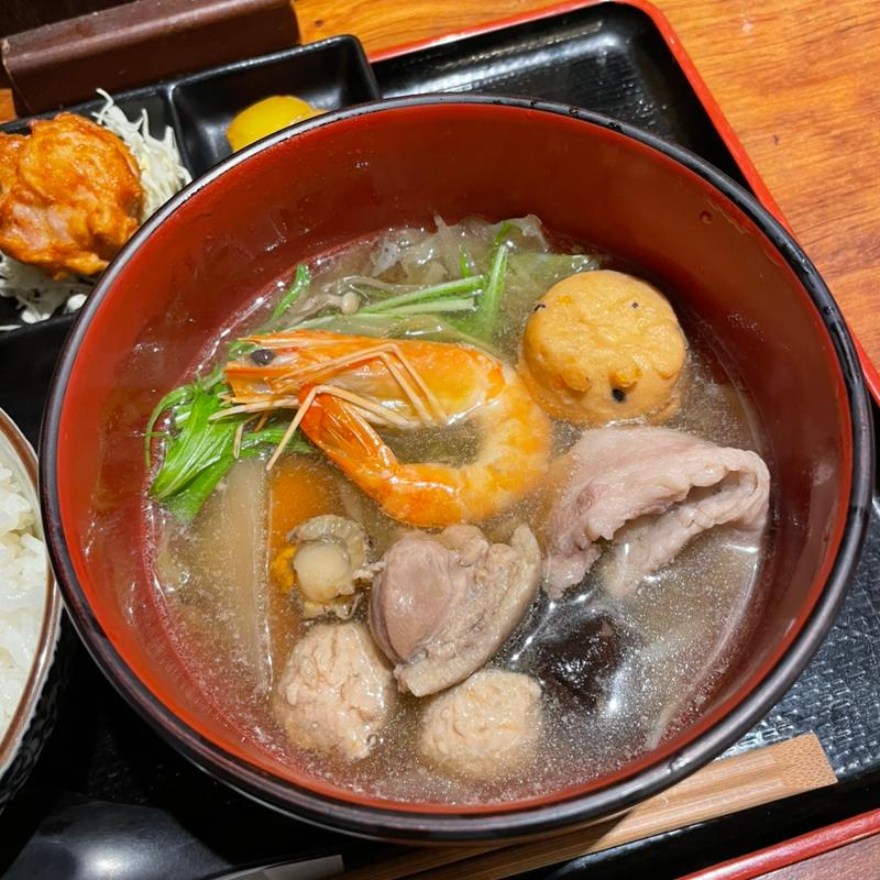 ちゃんこ定食(勝盛家)