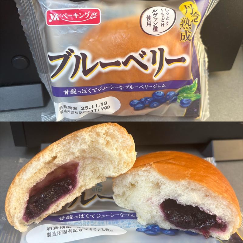 山崎ベーキング・ブルーベリーパン(クリエイトSD 青葉松風台店)