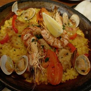 下町ミックスパエリア(下町バル ながおか屋)