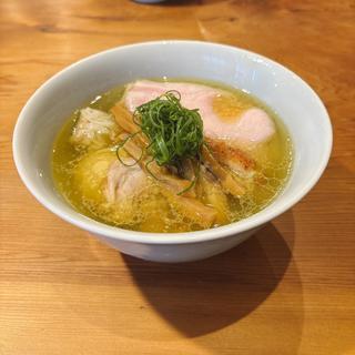 特製（地鶏）塩そば(中華そば しば田)