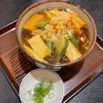 厚揚げ豆腐そば