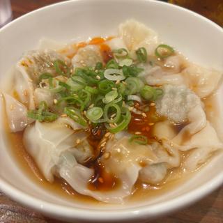 皿ワンタン(元祖 ぴかいち 博多本店)