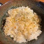 スープ飯用ご飯(パルミジャーノ、オリーブオイル)