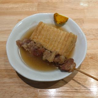 おでん(厚揚げ＆牛すじ)(大衆酒場 といろ)