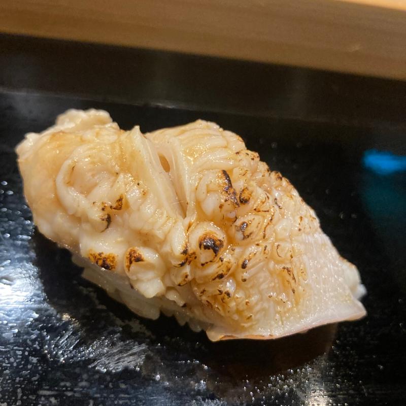 北寄貝(日本酒 鮨 ばんど 戸越銀座)