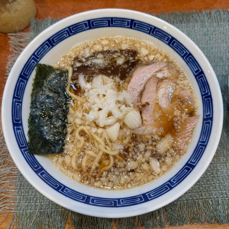 背脂煮干らーめん(らーめん梶原)