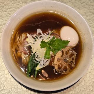 中華そば 地鶏の味玉(中華蕎麦鳴神食堂)