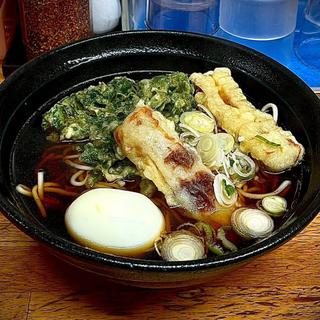 天ぷらそば ゆで卵