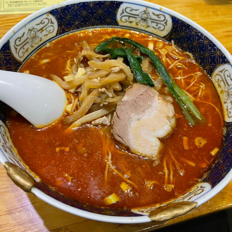搾菜担々麺(支那麺 はしご 赤坂店 （しなめんはしご）)