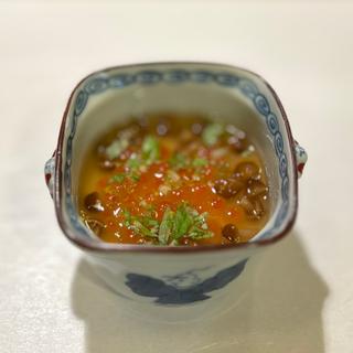 きのこの茶碗蒸し