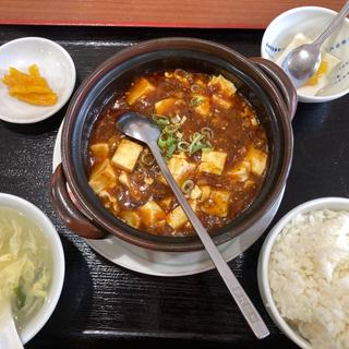 麻婆豆腐定食(餃子房 宿河原3号店)