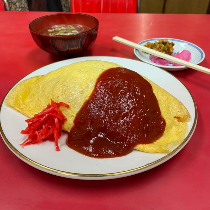 オムライス(上海亭)