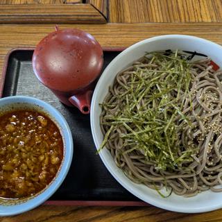 スパイシーつけそばDX（大盛り）(そば処えびす )