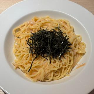タラコとイカ(スパザウルス - パスタ)