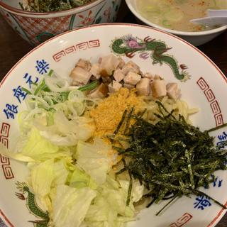 油そばとぶためしセット(銀座元楽)