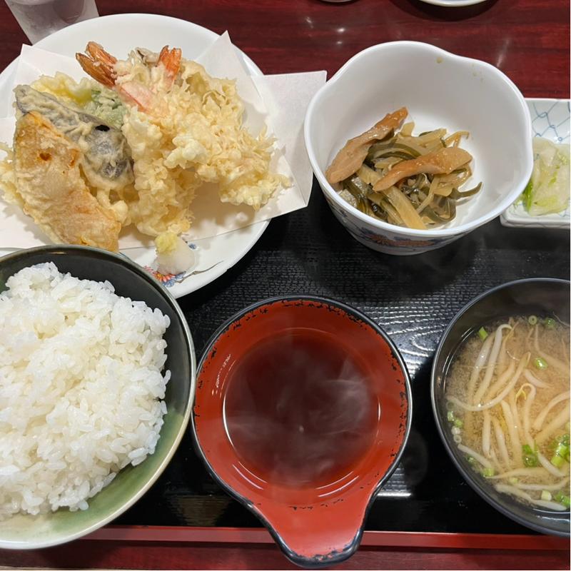 天ぷら定食(富士亭 )