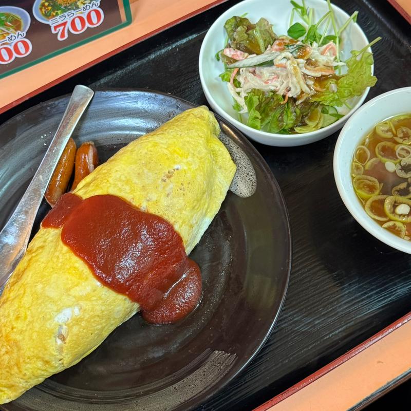 オムライス(中華料理 明華)