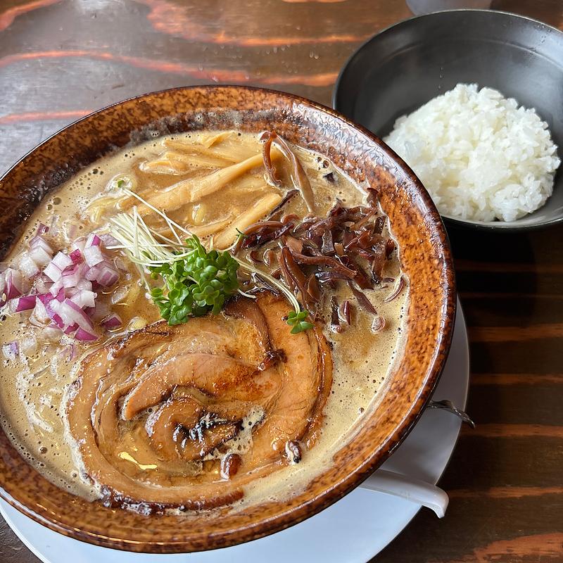 濃厚煮干拉麺(中華そば ふじの)