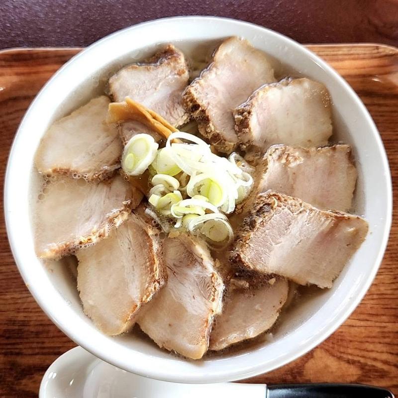 会津山塩チャーシューメン 大盛(奥裏磐梯らぁめんや)