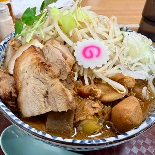 限定(豚汁味噌ラーメン大盛り＋チャーシュー(らーめん理庵)