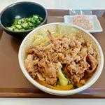 牛丼ライトオクラトッピング