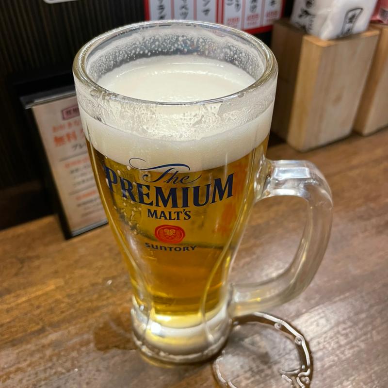 プレミアムモルツ(焼きとん 大黒 金山北店)