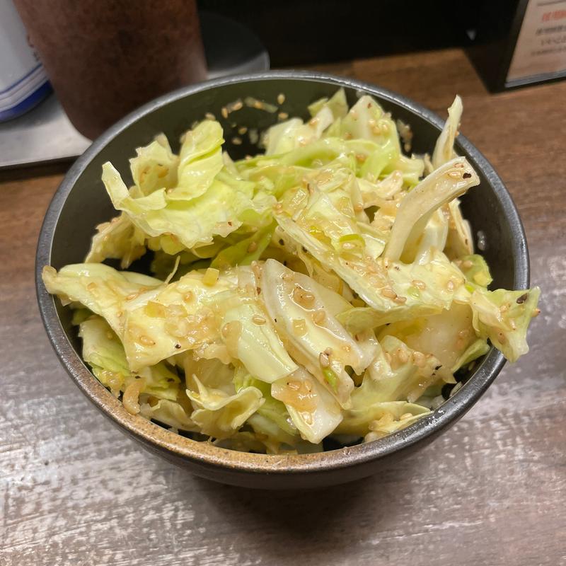 塩だれキャベツ(焼きとん 大黒 金山北店)