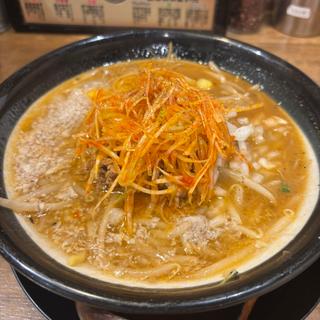 赤ネギ味噌ラーメン(味噌ラーメン専門店 日月堂 アトレ川越店)
