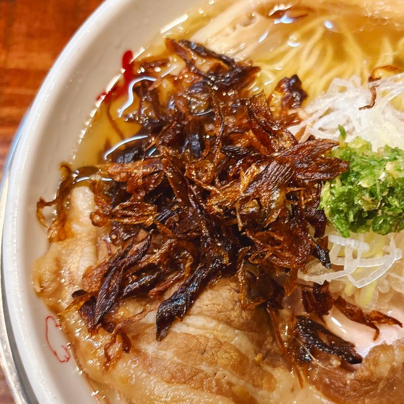 焦がしネギ(元祖一条流がんこラーメンたま館分店)