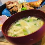 味噌汁_金目鯛の煮魚定食