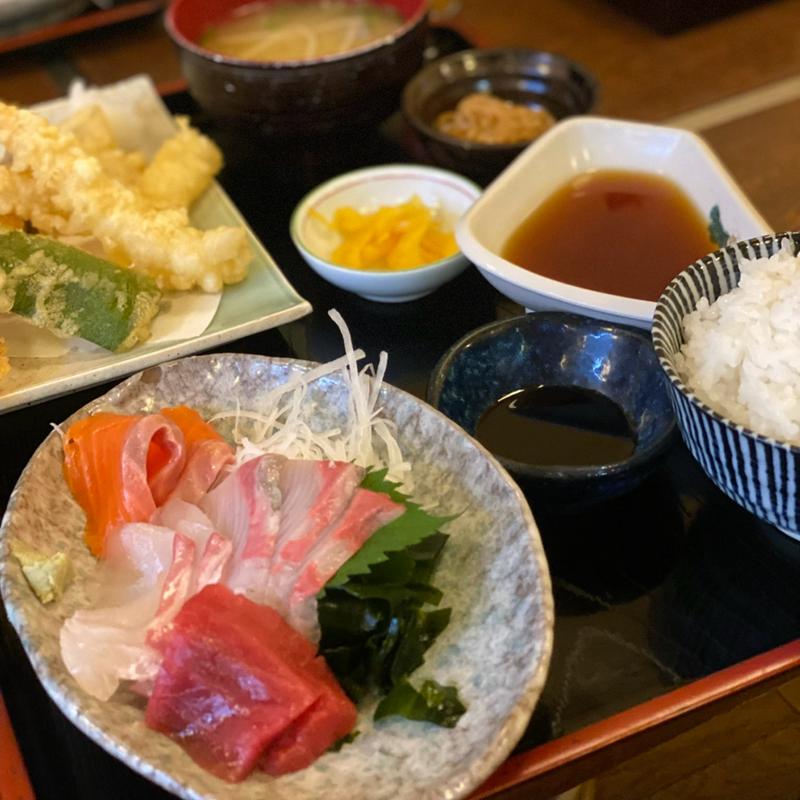 刺身定食(一魚一栄)