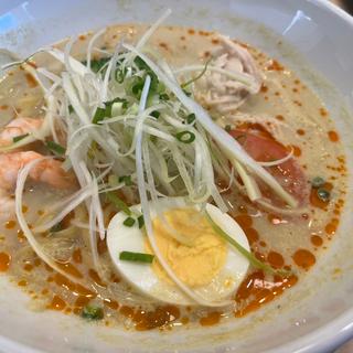 クリーミー豆乳仕立ての麻辣湯スープパスタ(ジョナサン 水天宮駅前店)