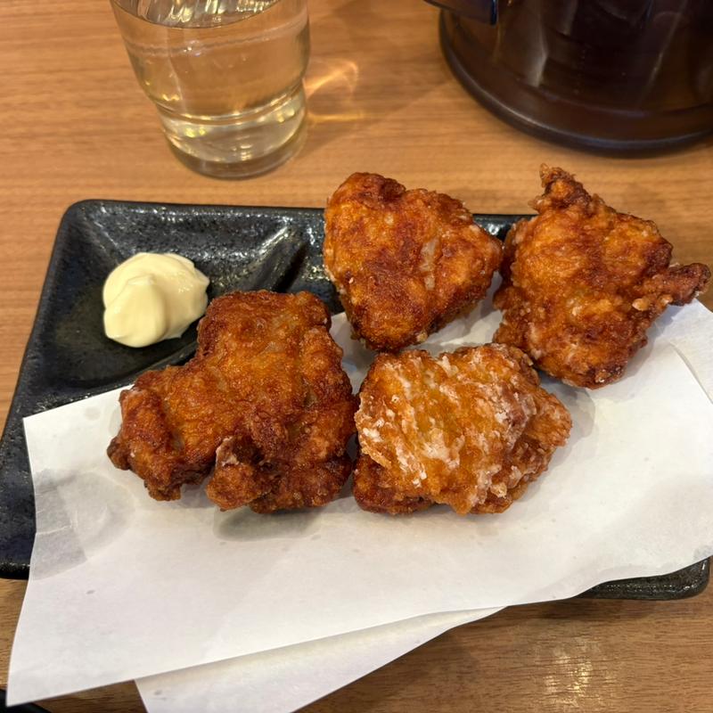 セットの唐揚げ(町田商店 足立鹿浜店)