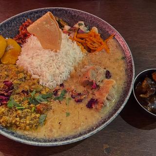 混盛バスマティライス(nidomi)