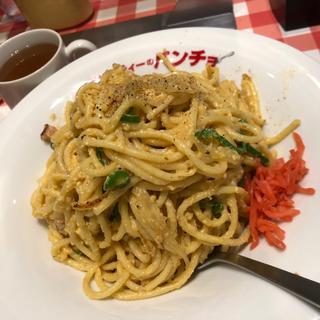 白ナポ(メガ)(スパゲッティーのパンチョ ヨドバシ横浜店)