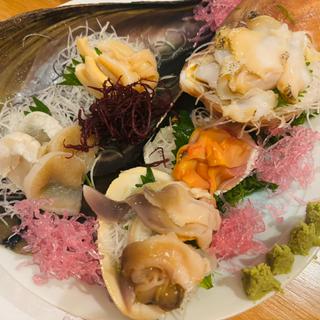 貝刺身の盛り合わせ(貝料理　吟 )