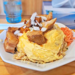 肉玉チャーハン(炒飯と新潟中華そば 我武者羅 方南通り店)